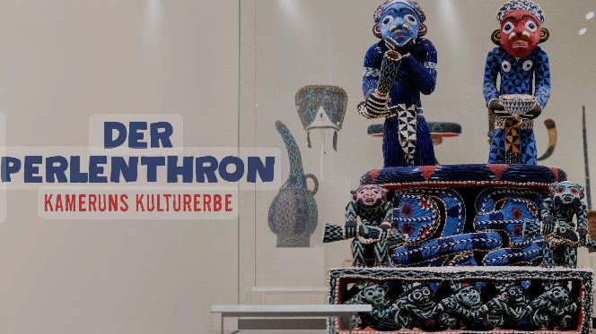 perlenthron aus kamerun